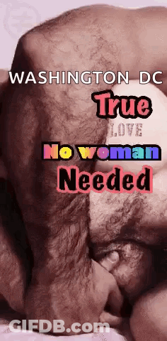 Washington DC True Love No Woman Needed Ad GIF