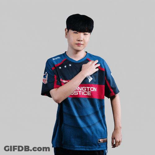 Washington Justice Player Shoulder Brush GIF