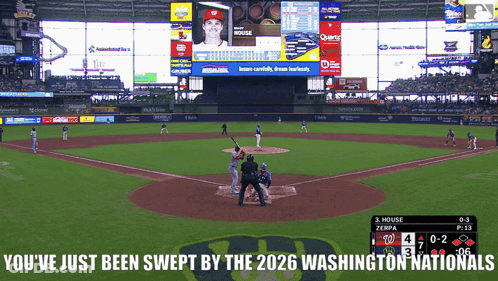 Washington Nationals Baseball Game GIF