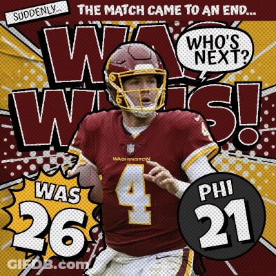 Washington Redskins Football Advertisement GIF