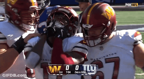 Washington Redskins Vs New York Giants Fox NFL GIF