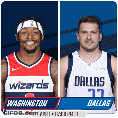 Washington Wizards Vs Dallas Mavericks April 1 GIF