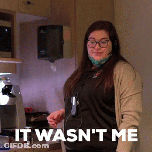 Wasnt Me Chubby Girl In Sweaters GIF