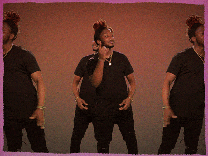 Wassup Finger Point Optical Illusion GIF