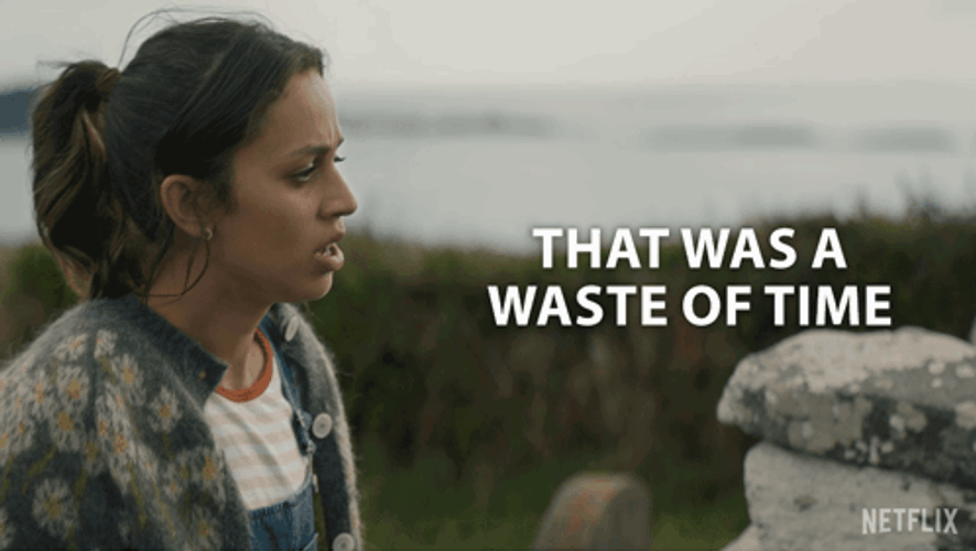 Waste Of Time We're Not Worthy GIF