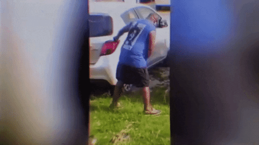 Wasted Fall Parked Cars GIF