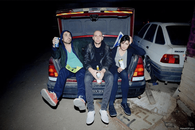Wasted Guys Car Rave Party GIF