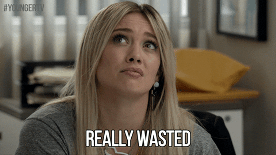 Wasted Hilary Duff GIF