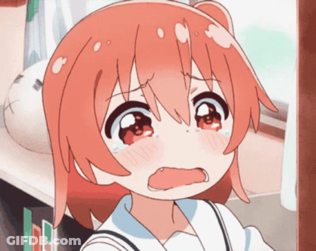 Wataten! Anime Manga Hinata Crying GIF
