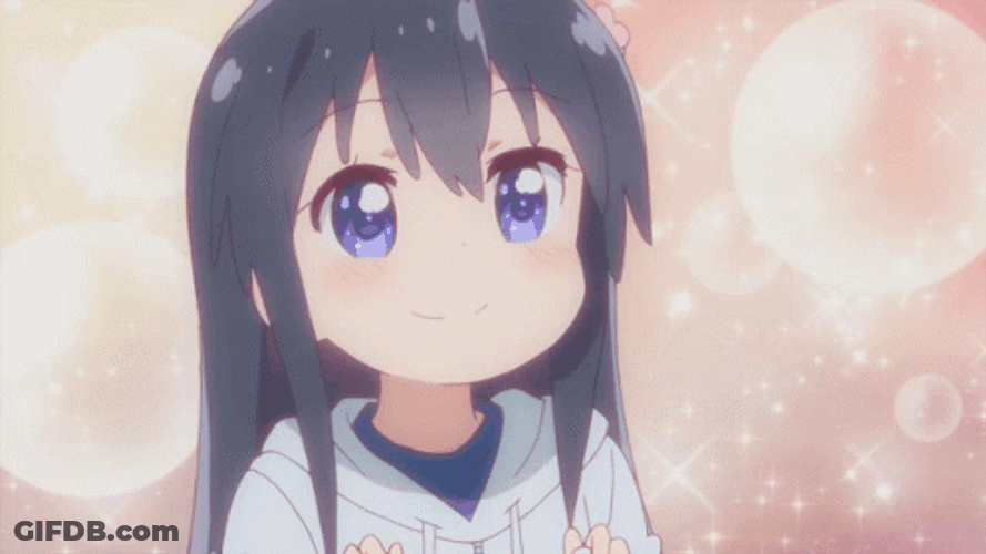 Wataten Hana Talking Anime Loop GIF