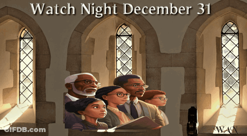 Watch Night December 31 Advertisement GIF