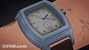 Watch On Wrist Showing Almost 5:00 GIF