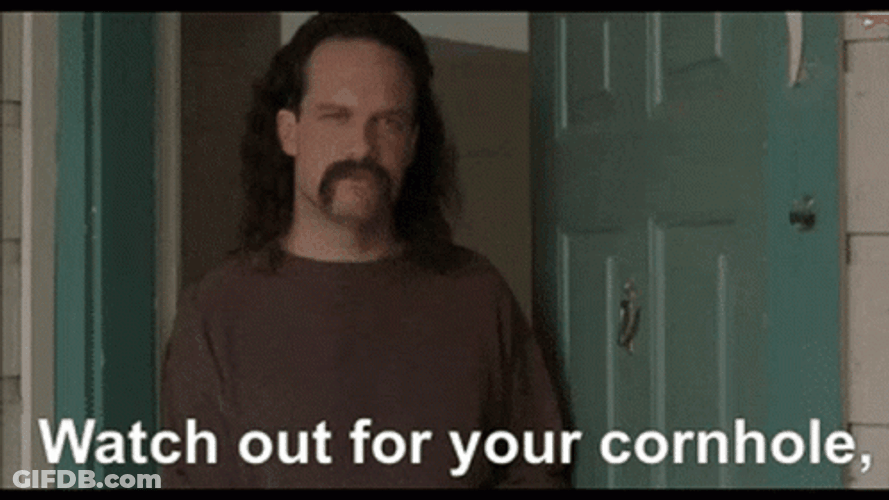 Watch Out For You Cornhole GIF