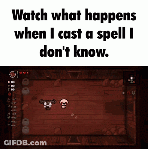 Watch What Happens When I Cast A Spell I Don't Know GIF