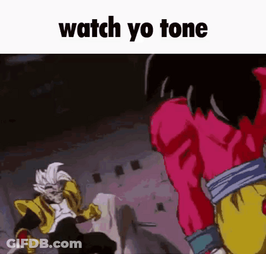 Watch Ya Tone Goku Meme GIF