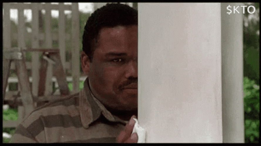 Watching Anthony Anderson Stalking GIF