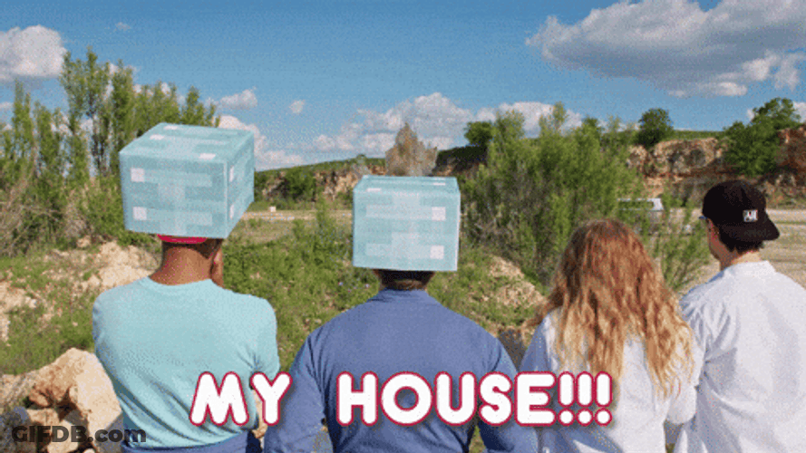 Watching My House Exploding GIF