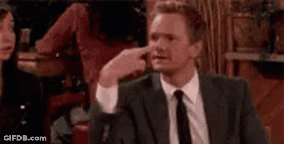 Watching You Neil Patrick Harris Hand Sign GIF
