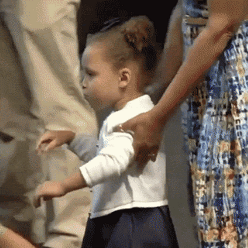 Watching You Walking Riley Curry GIF