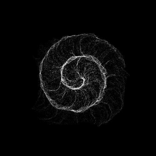 Water Cycle Spiral Loop GIF