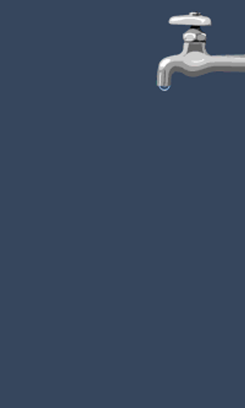 Water Drip Down From Faucet GIF