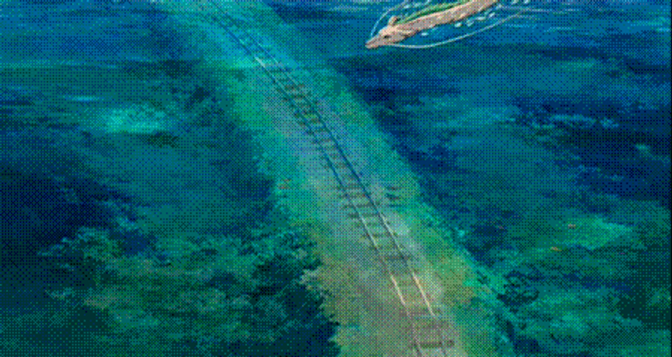 Water Railway Spirited Away GIF