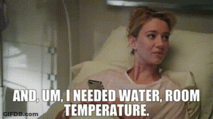 Water Room Temperature Jane The Virgin Petra Solano GIF