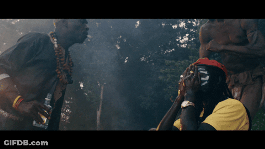 Water Spits Vybz Kartel GIF
