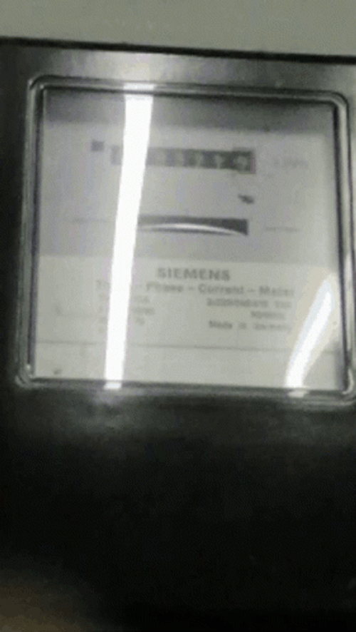 Water Usage Monitoring Meter GIF