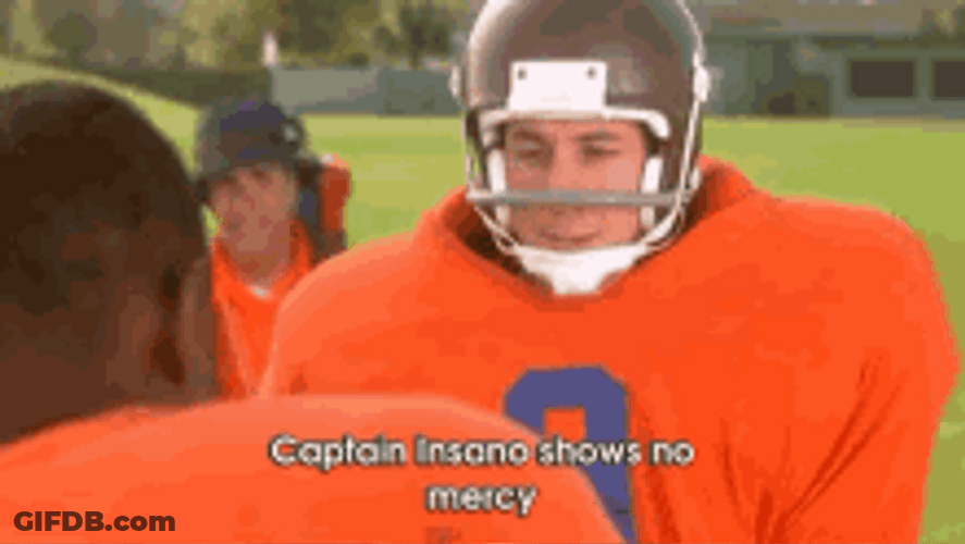 Waterboy Football No Mercy GIF