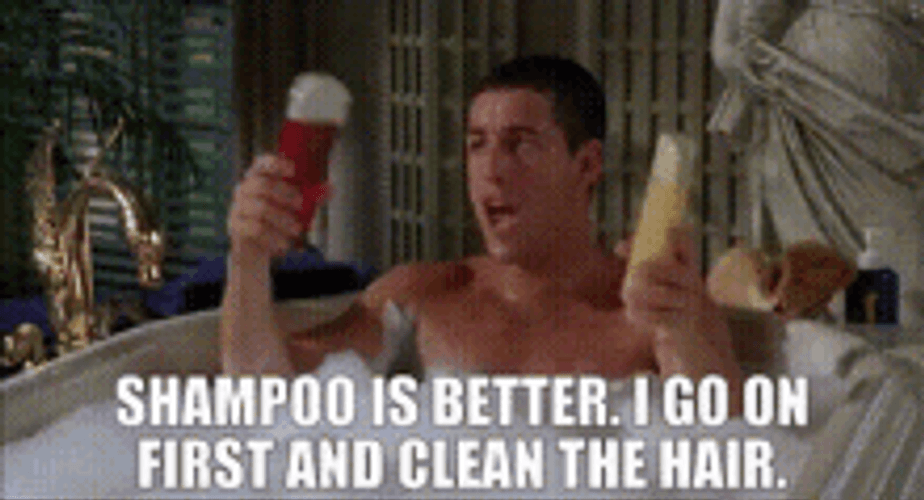 Waterboy Shampoo Better GIF