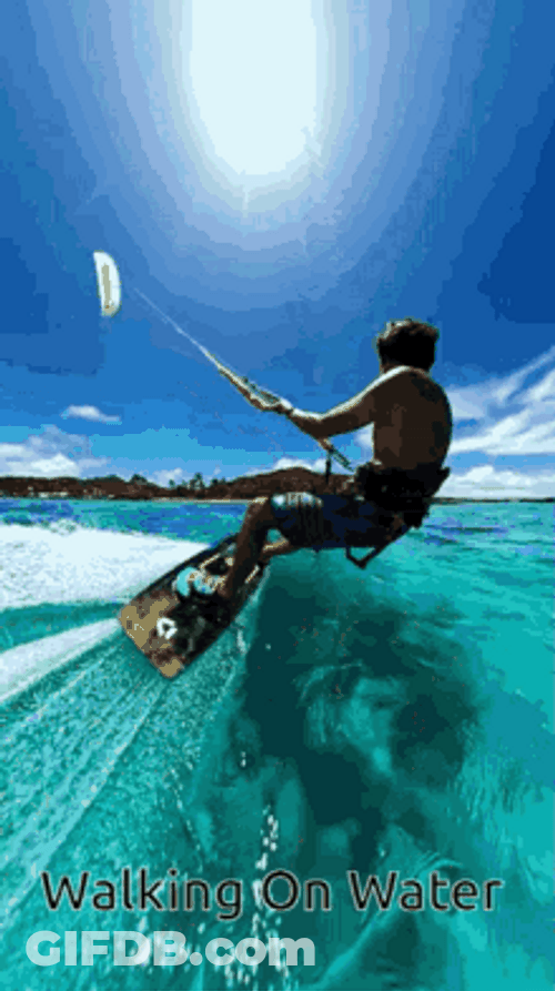 Waterboy Ski GIF