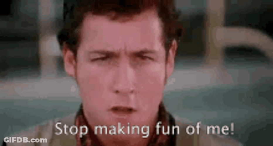 Waterboy Stop Fun GIF