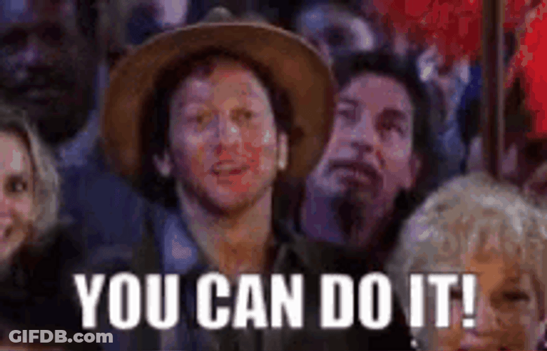 Waterboy You Can Do It GIF