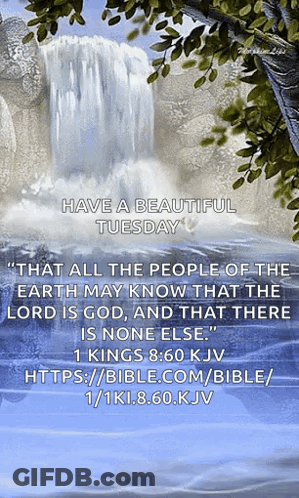Waterfall Have A Beautiful Tuesday GIF