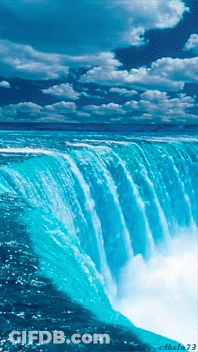 Waterfall Photo By Akella73 GIF