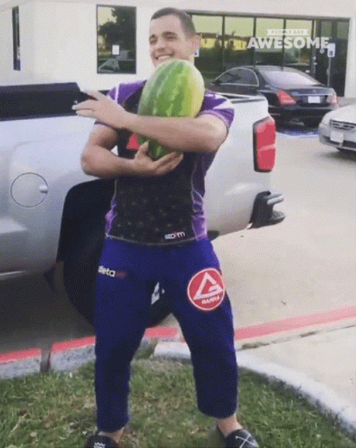 Watermelon Crack Open GIF
