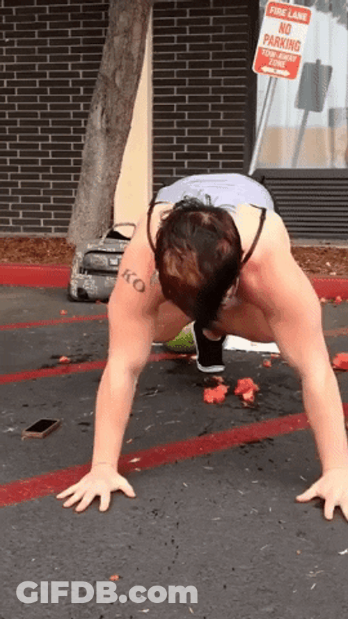 Watermelon Excercise GIF