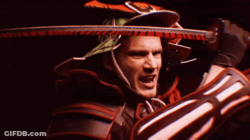 Watermelon With Person In White Coat GIF