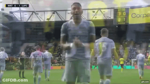 Watford Vs Lufc Soccer Match GIF
