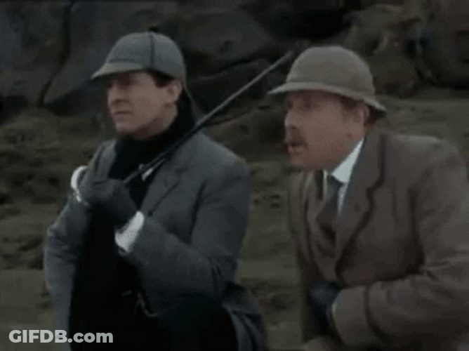 Watson You Have A Blasting Talent Sherlock Holmes GIF