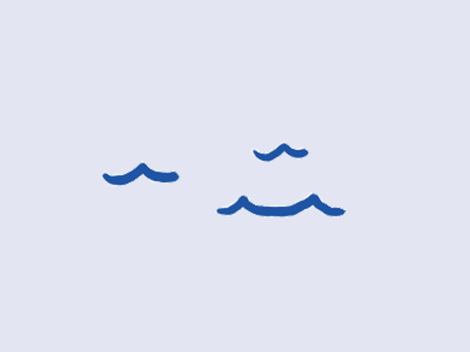 Wave Stop Motion Animation GIF