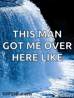 Wave With This Man Got Me Over Here Like GIF