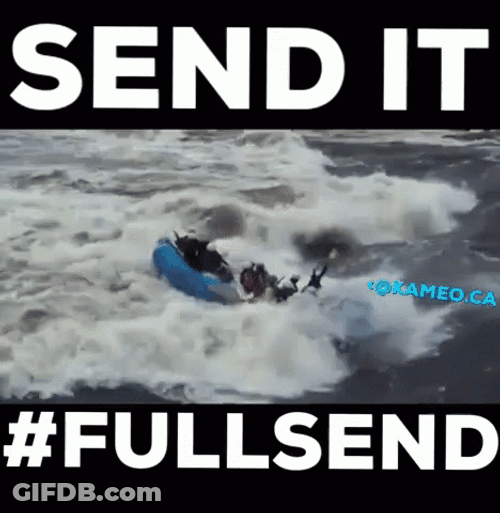 Waves Making It In Full Send GIF