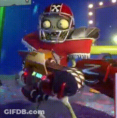 Waving Blue Red White Flag GIF