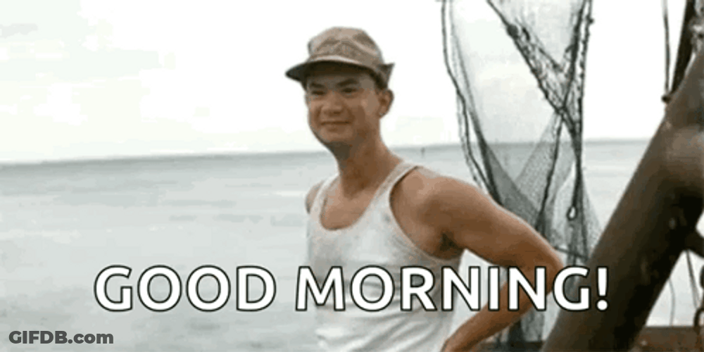 Waving Man Good Morning Meme GIF