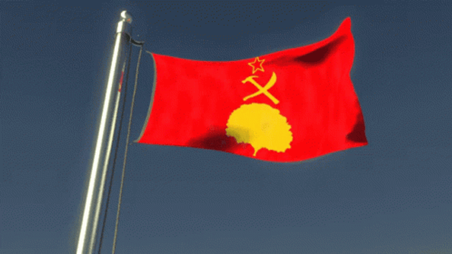 Waving Trimania Flag GIF