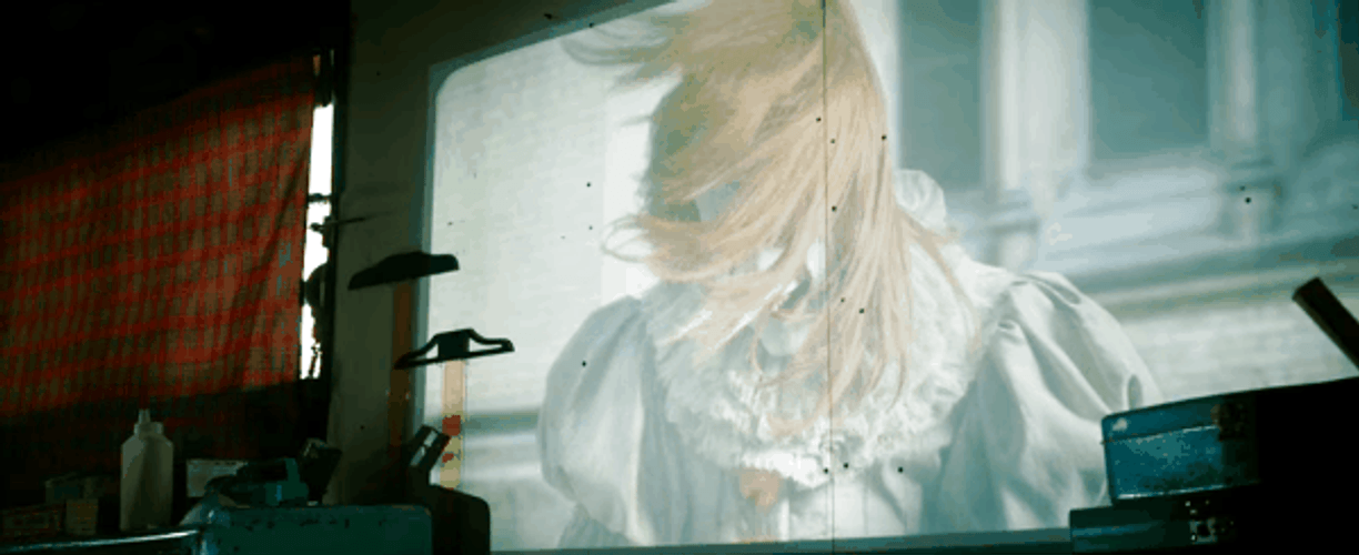 Wavy Hair Pennywise GIF