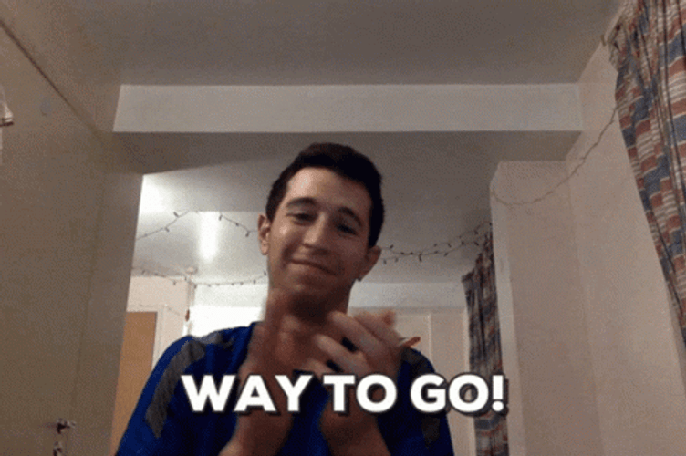 Way To Go Clap GIF