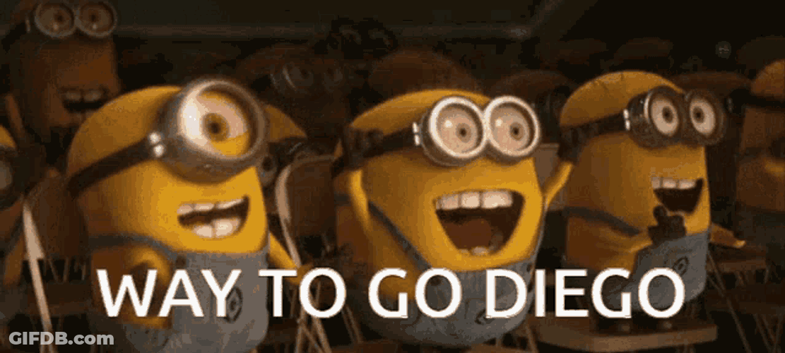 Way To Go Diego Diego GIF